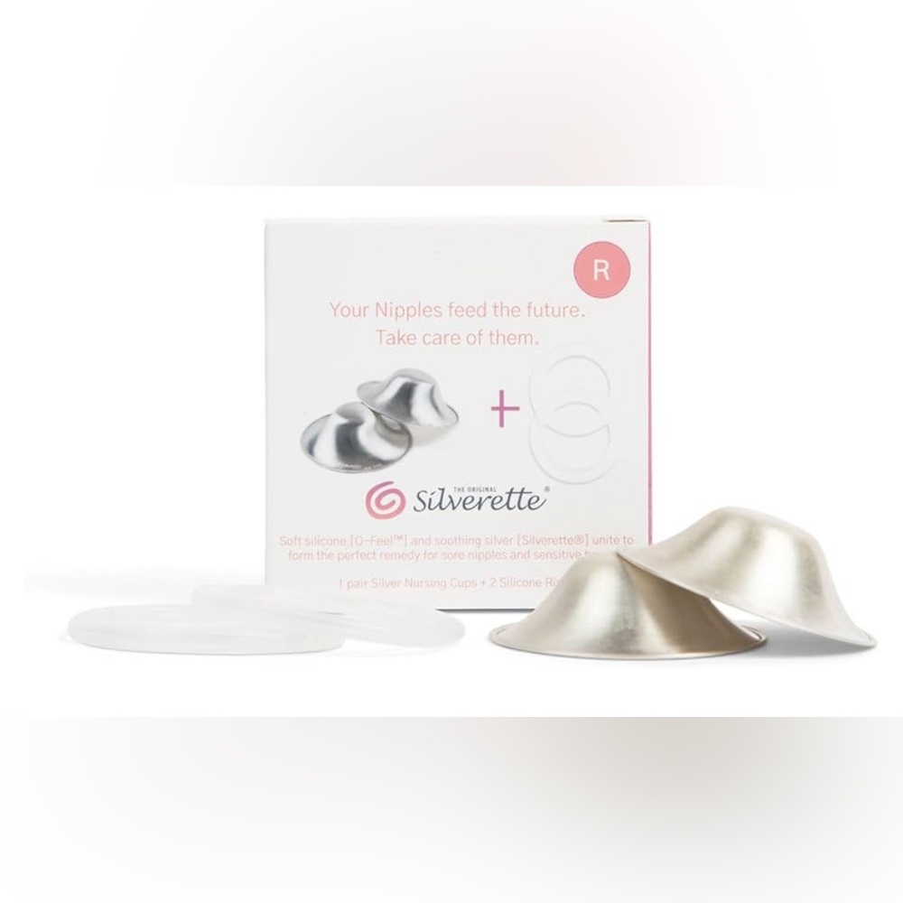 SILVERETTE The Original Silver Nursing Cups